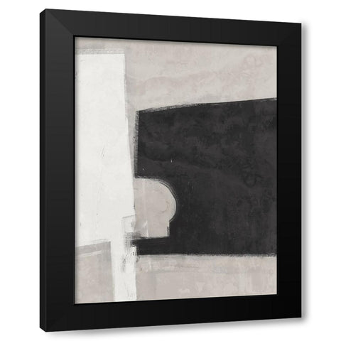 Always a Way Black Black Modern Wood Framed Art Print by Urban Road