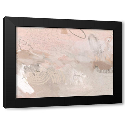 La Tranquillite II Black Modern Wood Framed Art Print by Urban Road