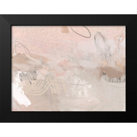 La Tranquillite II Black Modern Wood Framed Art Print by Urban Road