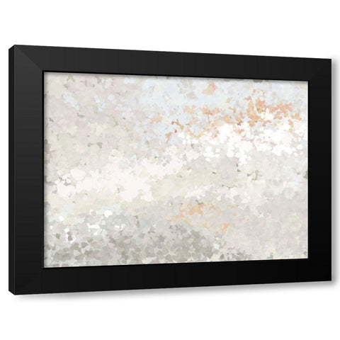 Glitter Glow I Black Modern Wood Framed Art Print by Urban Road