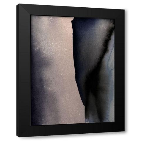 Orion Black Modern Wood Framed Art Print with Double Matting by Urban Road