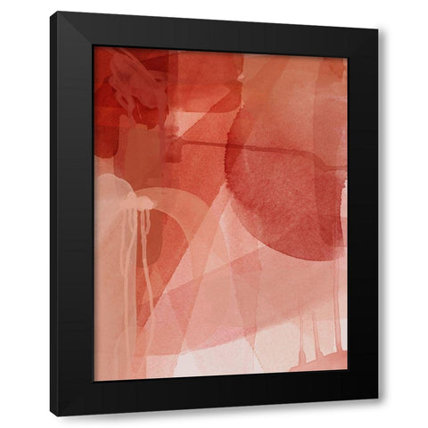 Dorado Black Modern Wood Framed Art Print by Urban Road
