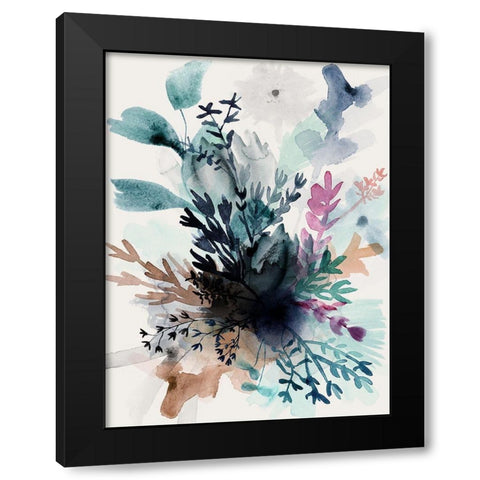 Because Of You Black Modern Wood Framed Art Print by Urban Road