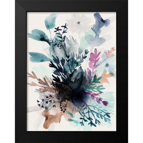 Because Of You Black Modern Wood Framed Art Print by Urban Road