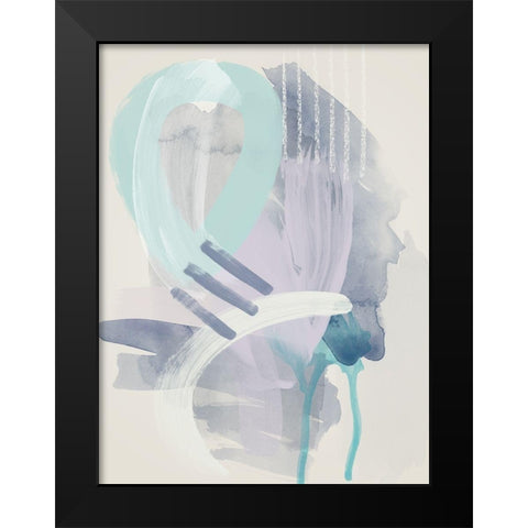 Bright Escape Black Modern Wood Framed Art Print by Urban Road