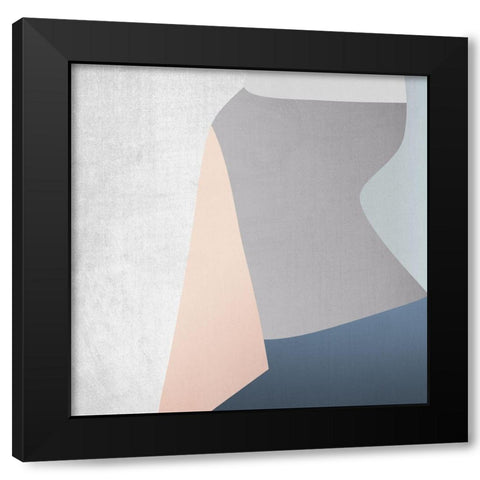Belvedere Black Modern Wood Framed Art Print with Double Matting by Urban Road