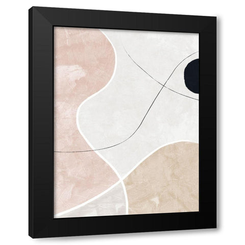 Cultivate Black Modern Wood Framed Art Print by Urban Road