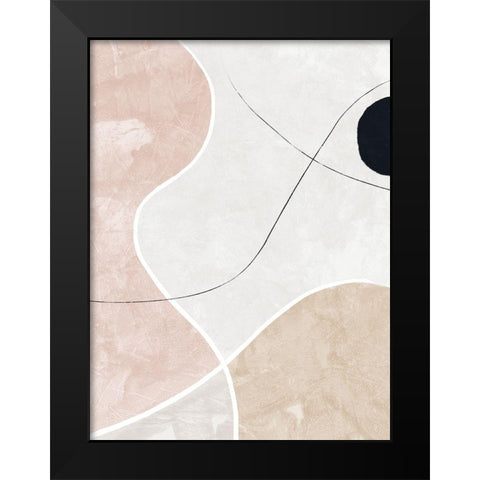 Cultivate Black Modern Wood Framed Art Print by Urban Road