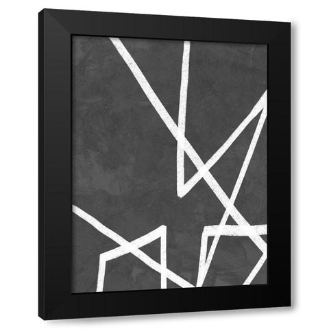 Detach Black Modern Wood Framed Art Print with Double Matting by Urban Road