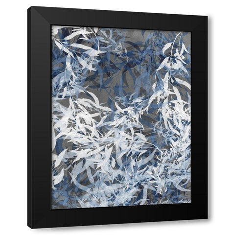 Silhouette I Black Modern Wood Framed Art Print with Double Matting by Urban Road