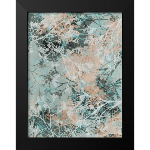 Impression I Black Modern Wood Framed Art Print by Urban Road