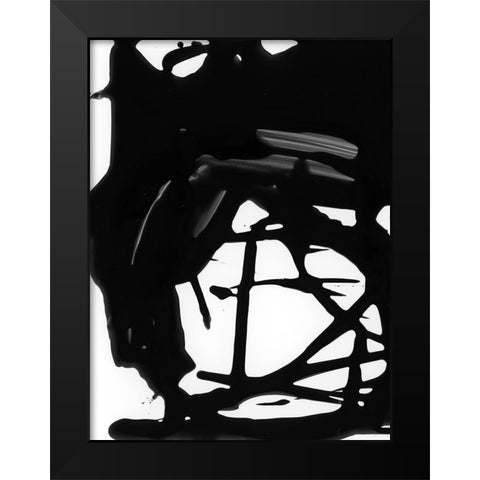 Desolate Black Modern Wood Framed Art Print by Urban Road