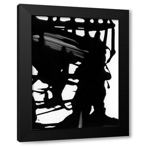 Wildness Black Modern Wood Framed Art Print with Double Matting by Urban Road