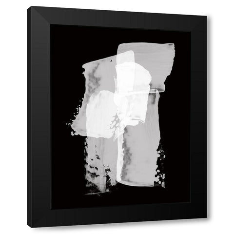 Contrast Chrome Poster Black Modern Wood Framed Art Print with Double Matting by Urban Road