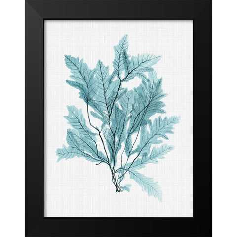 Aruba Turquoise Poster Black Modern Wood Framed Art Print by Urban Road