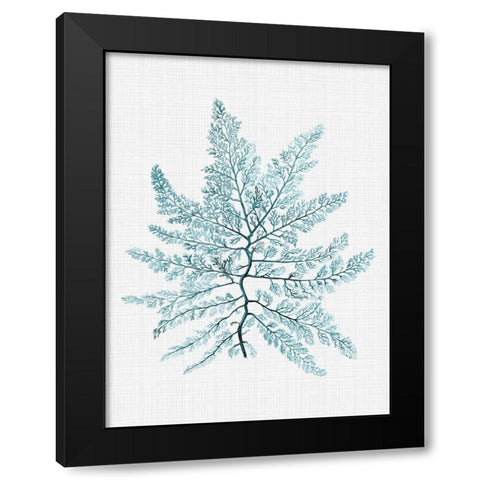 Bermuda Turquoise Poster Black Modern Wood Framed Art Print with Double Matting by Urban Road