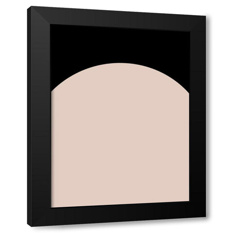 Arc I Poster Black Modern Wood Framed Art Print by Urban Road