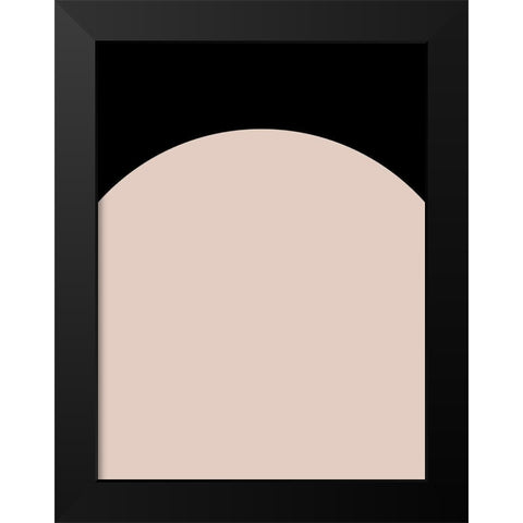 Arc I Poster Black Modern Wood Framed Art Print by Urban Road