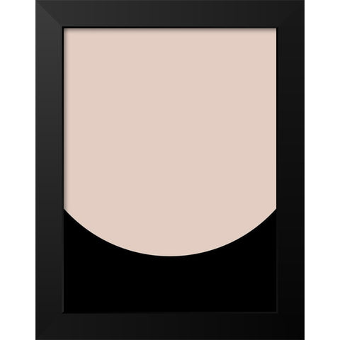 Arc II Poster Black Modern Wood Framed Art Print by Urban Road