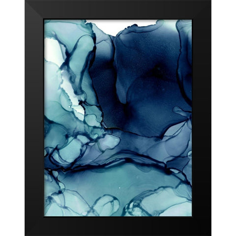 Blueberry I Poster Black Modern Wood Framed Art Print by Urban Road