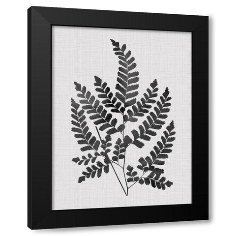 Chestnut Black Poster Black Modern Wood Framed Art Print by Urban Road