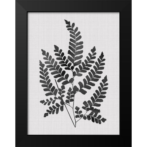 Chestnut Black Poster Black Modern Wood Framed Art Print by Urban Road