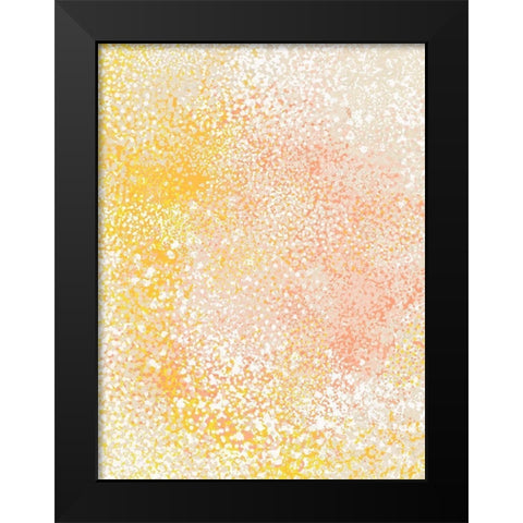 Sun Sky Poster Black Modern Wood Framed Art Print by Urban Road