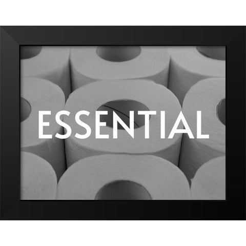 Artsy Quotes Quote: Essential Black Modern Wood Framed Art Print by ArtsyQuotes