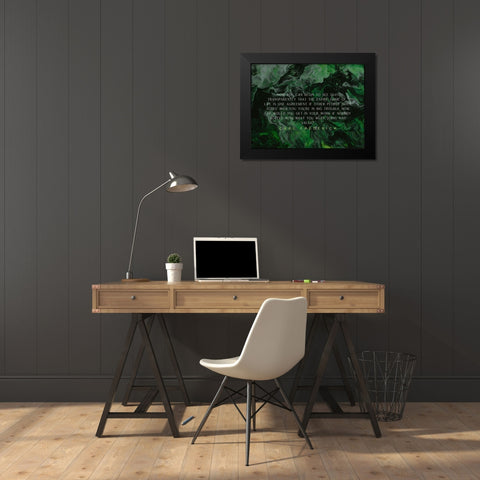 Carl Frederick Quote: Game of Life Black Modern Wood Framed Art Print by ArtsyQuotes