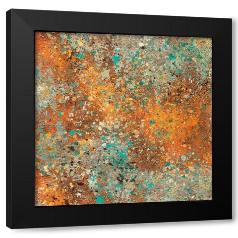 Patina III Black Modern Wood Framed Art Print by Wiley, Marta