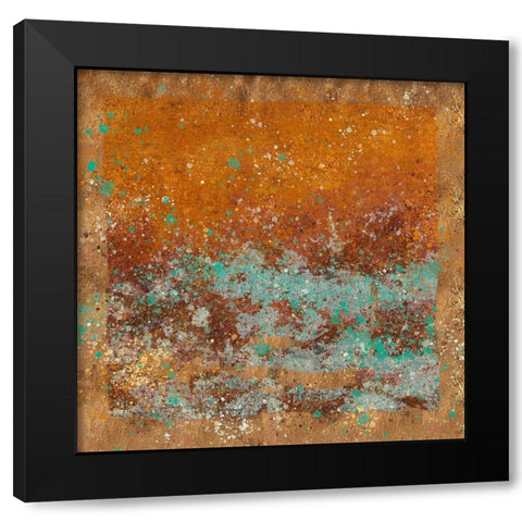 Patina IIII Black Modern Wood Framed Art Print by Wiley, Marta