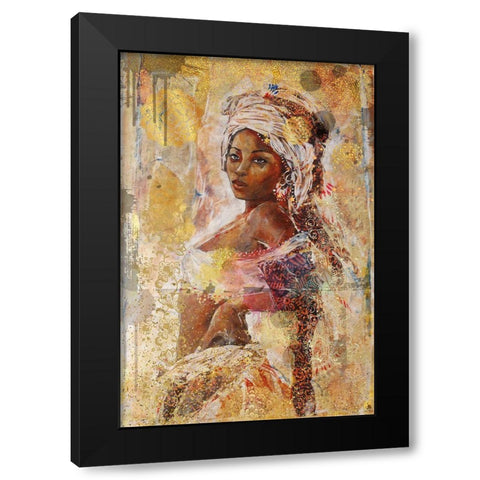 African Light VI Black Modern Wood Framed Art Print by Wiley, Marta