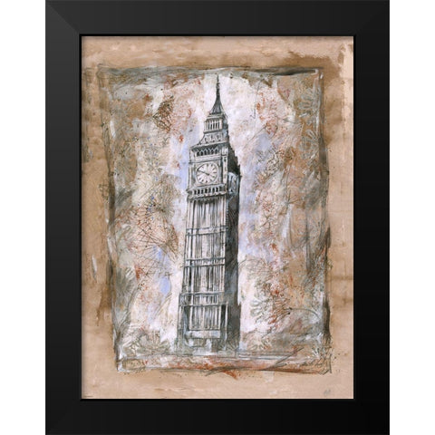 Landscape V Black Modern Wood Framed Art Print by Wiley, Marta