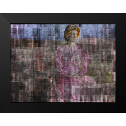 Diana I Black Modern Wood Framed Art Print by Wiley, Marta