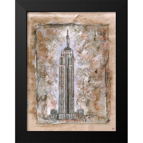 Cityscape IIII Black Modern Wood Framed Art Print by Wiley, Marta