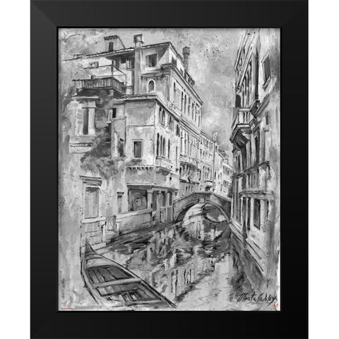 BandW Italy Black Modern Wood Framed Art Print by Wiley, Marta