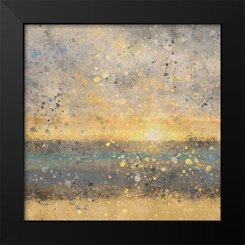 Magical Sun I Black Modern Wood Framed Art Print by Wiley, Marta