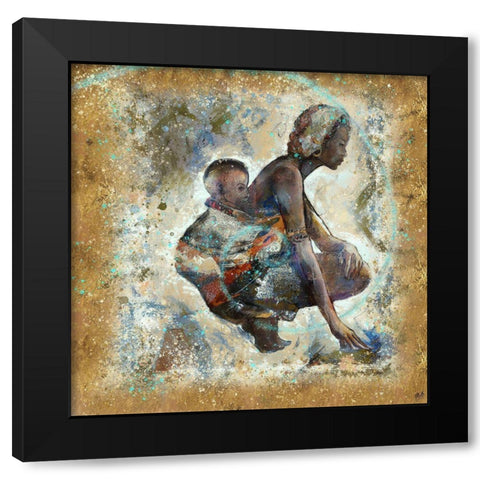 Destiny I Black Modern Wood Framed Art Print by Wiley, Marta