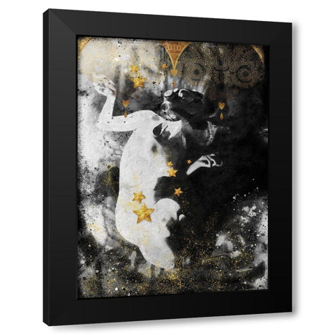 Toxic Fairy I Black Modern Wood Framed Art Print by Wiley, Marta