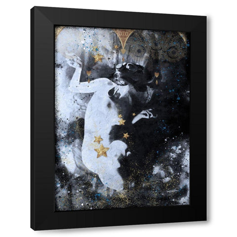 Toxic Fairy III Black Modern Wood Framed Art Print by Wiley, Marta