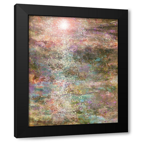 Lillies II Black Modern Wood Framed Art Print by Wiley, Marta
