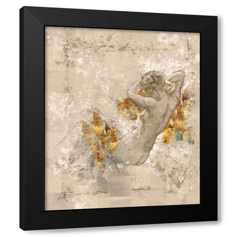 Nude I Black Modern Wood Framed Art Print with Double Matting by Wiley, Marta