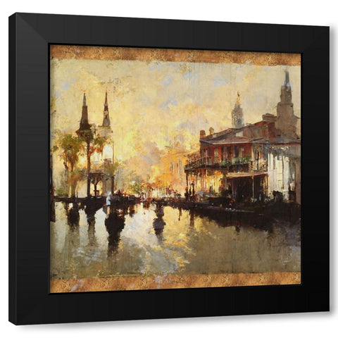 Glorious New Orleans III Black Modern Wood Framed Art Print by Wiley, Marta