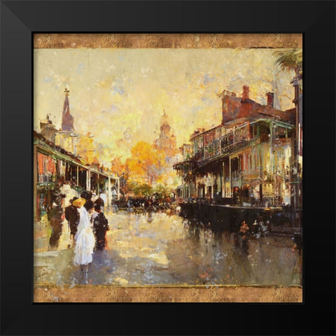 Glorious New Orleans IIII Black Modern Wood Framed Art Print by Wiley, Marta