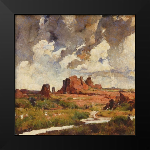 Southwestern Canyon II Black Modern Wood Framed Art Print by Wiley, Marta