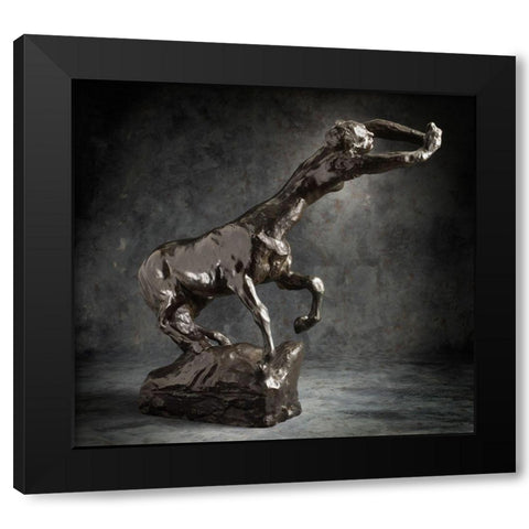 Female Centaur, ca. 1887-1889 Black Modern Wood Framed Art Print by Rodin, Auguste