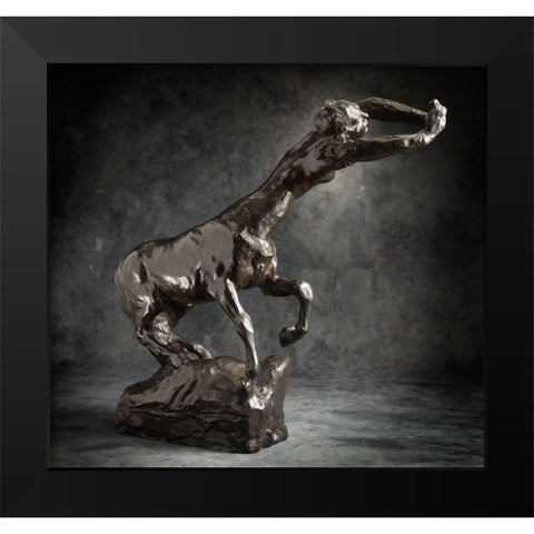 Female Centaur, ca. 1887-1889 Black Modern Wood Framed Art Print by Rodin, Auguste