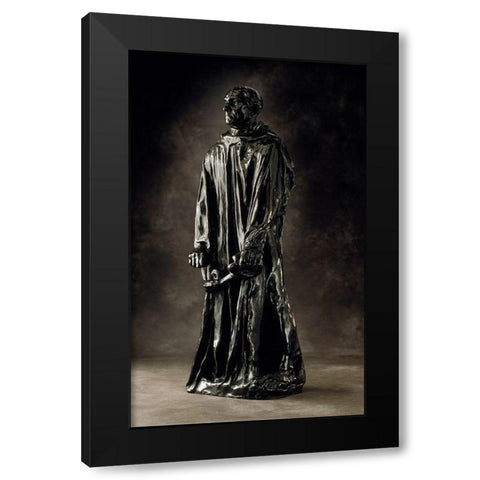 Jean dAire, ca. 1886-1895 Black Modern Wood Framed Art Print with Double Matting by Rodin, Auguste