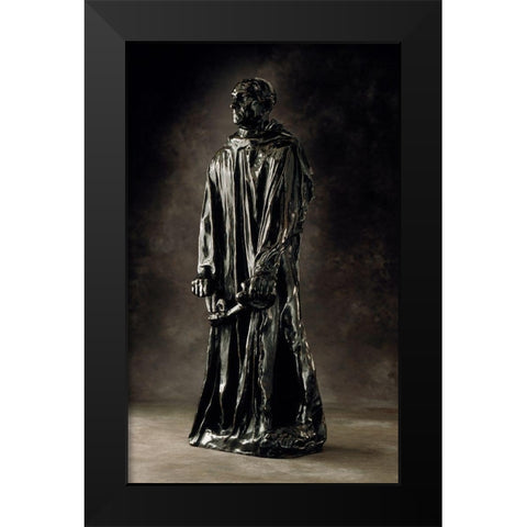 Jean dAire, ca. 1886-1895 Black Modern Wood Framed Art Print by Rodin, Auguste