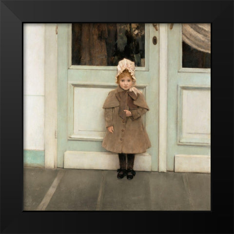 Jeanne Kefer Black Modern Wood Framed Art Print by Khnopff, Fernand